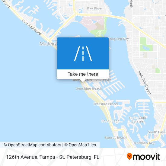 126th Avenue map