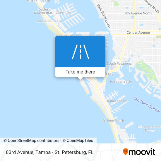 83rd Avenue map