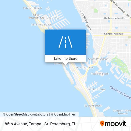 85th Avenue map