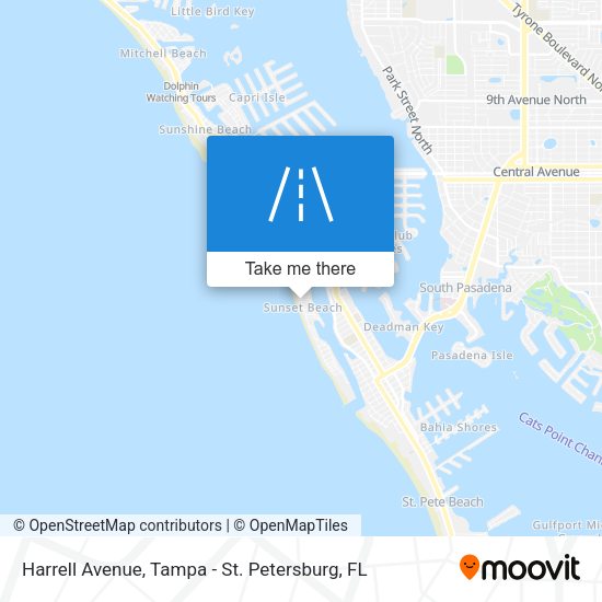 Harrell Avenue map