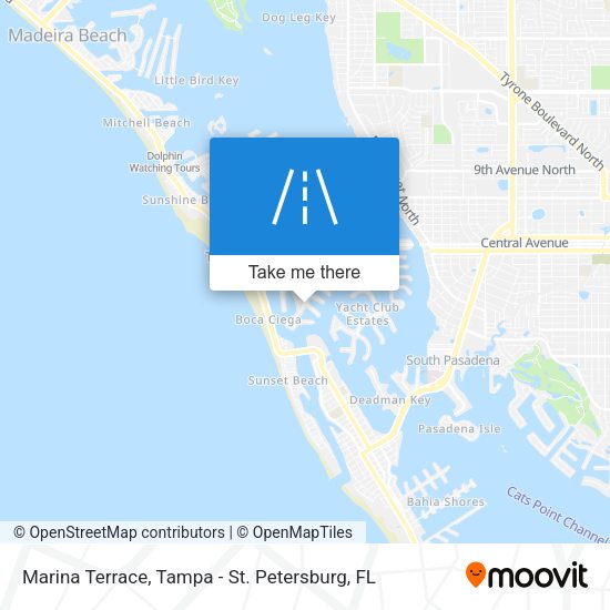 Marina Terrace map
