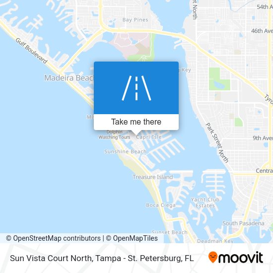 Sun Vista Court North map