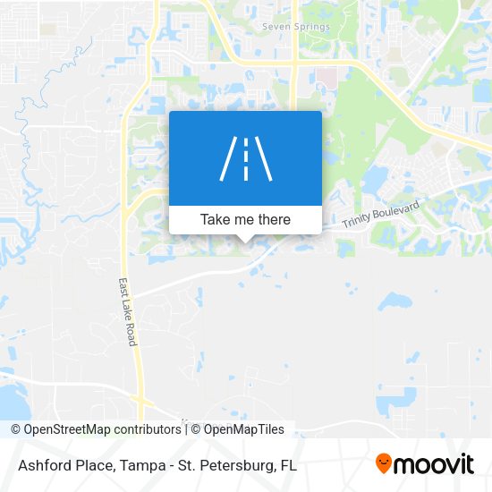 Mapa de Ashford Place