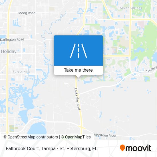 Mapa de Fallbrook Court