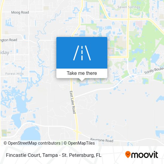 Fincastle Court map