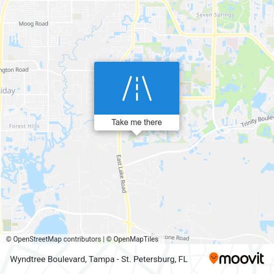 Wyndtree Boulevard map