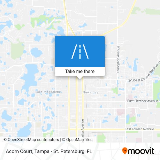 Acorn Court map
