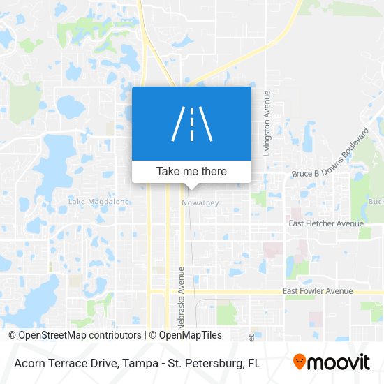 Acorn Terrace Drive map
