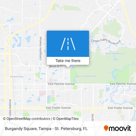 Burgandy Square map