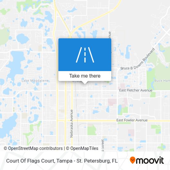 Mapa de Court Of Flags Court