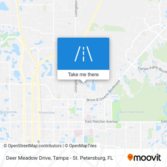 Deer Meadow Drive map