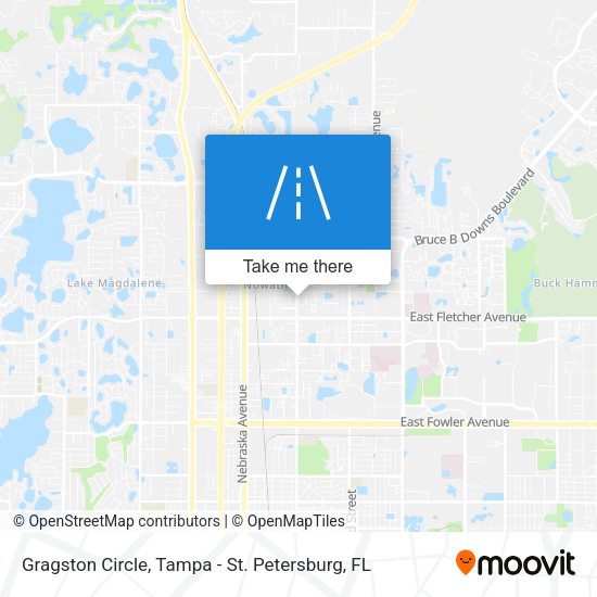Gragston Circle map