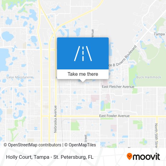 Holly Court map