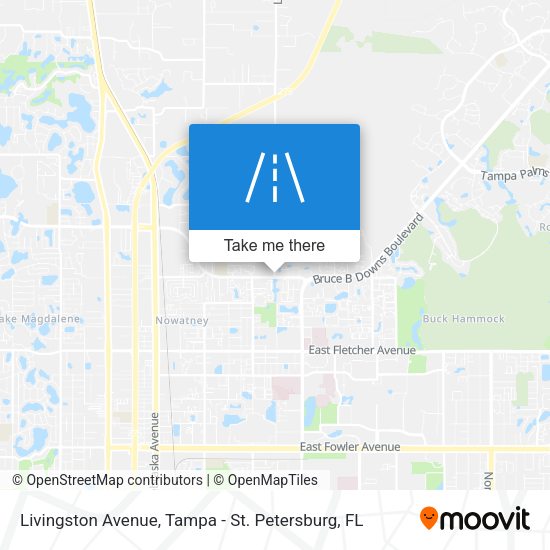 Livingston Avenue map