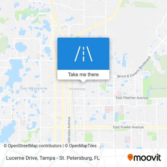 Mapa de Lucerne Drive