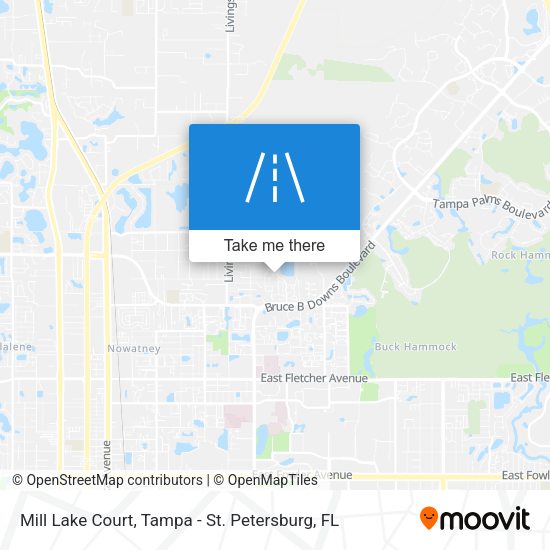 Mill Lake Court map