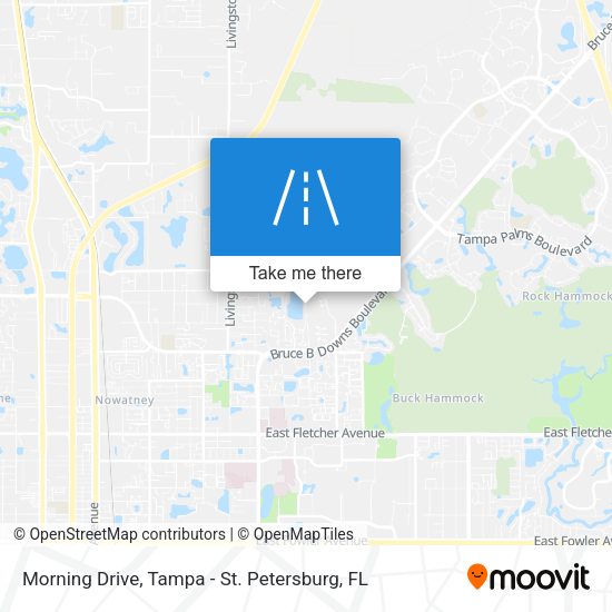 Morning Drive map