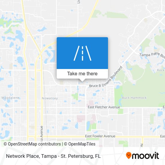 Network Place map