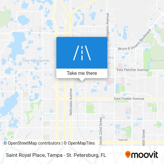 Saint Royal Place map