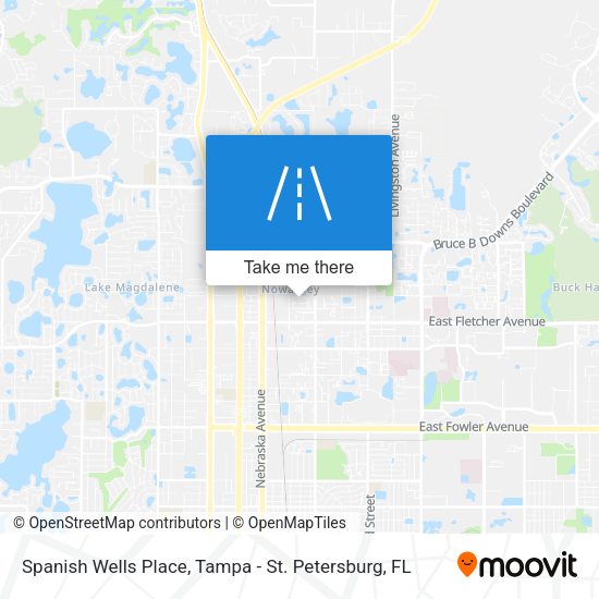 Spanish Wells Place map