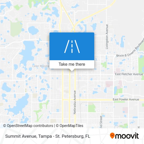 Summit Avenue map