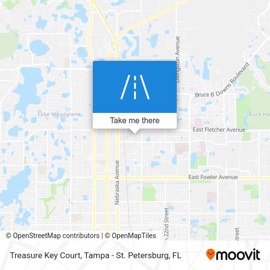 Mapa de Treasure Key Court
