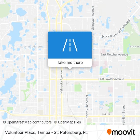 Volunteer Place map