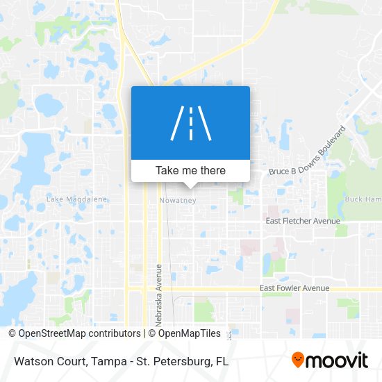 Watson Court map