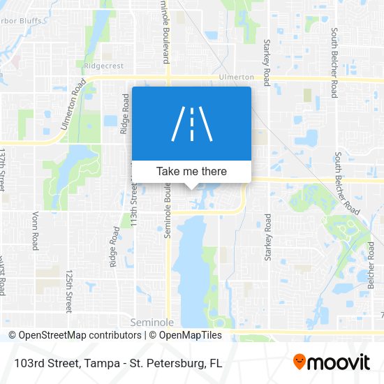 103rd Street map