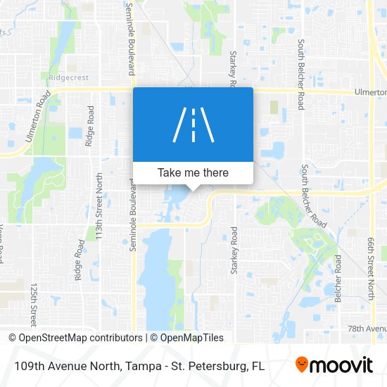 Mapa de 109th Avenue North