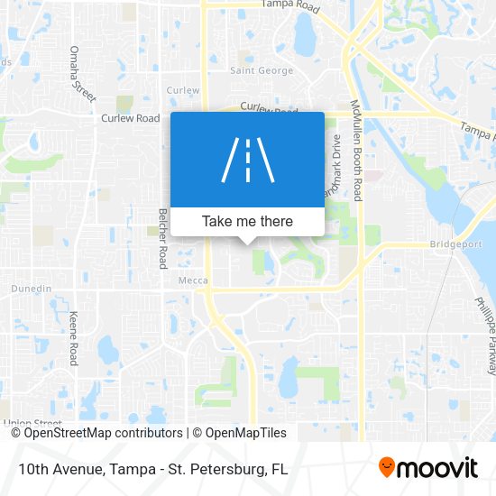 10th Avenue map