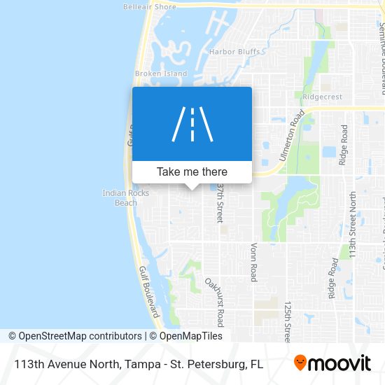 Mapa de 113th Avenue North