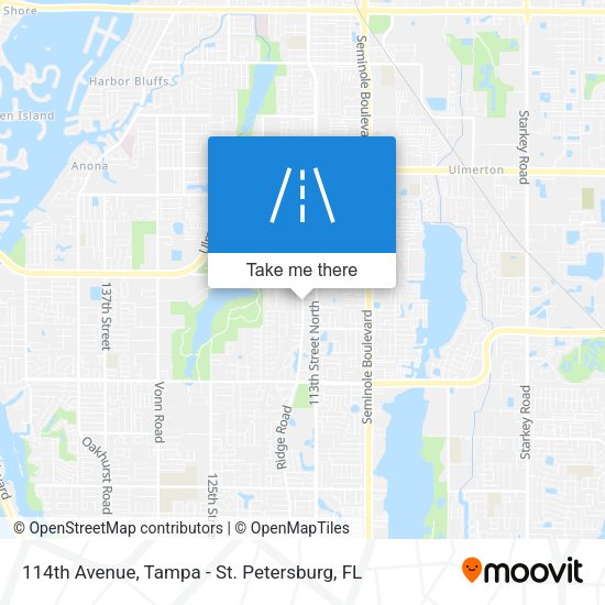 Mapa de 114th Avenue