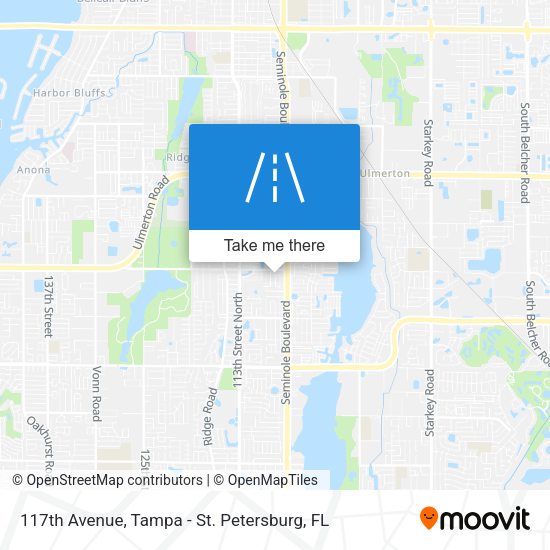 117th Avenue map