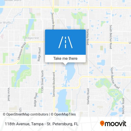 118th Avenue map
