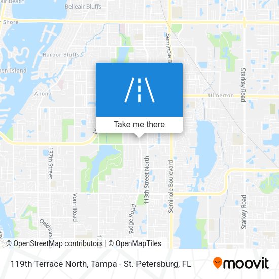 Mapa de 119th Terrace North