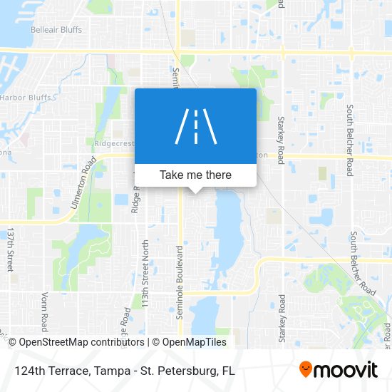 124th Terrace map
