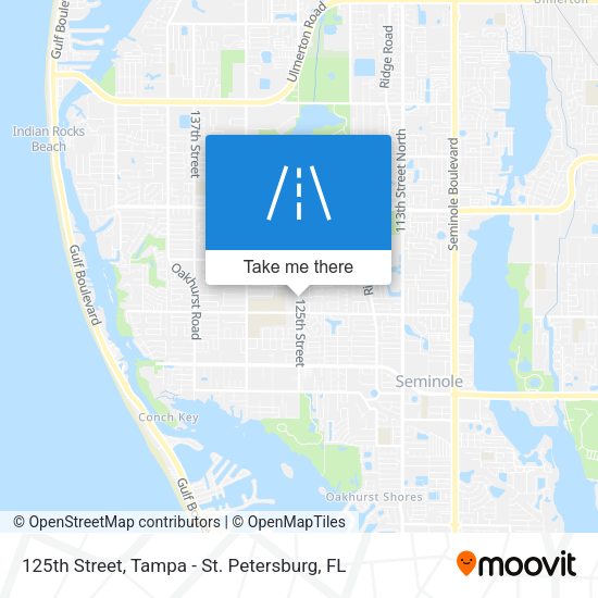 125th Street map