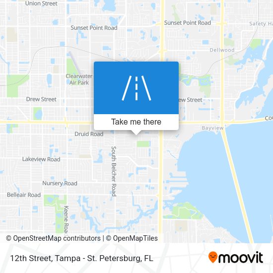 Mapa de 12th Street