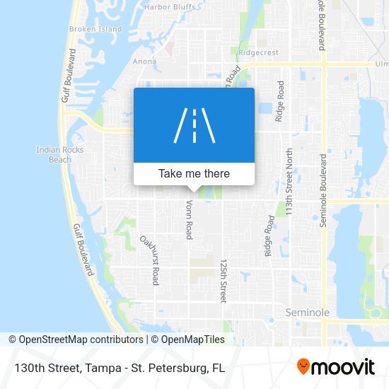 Mapa de 130th Street
