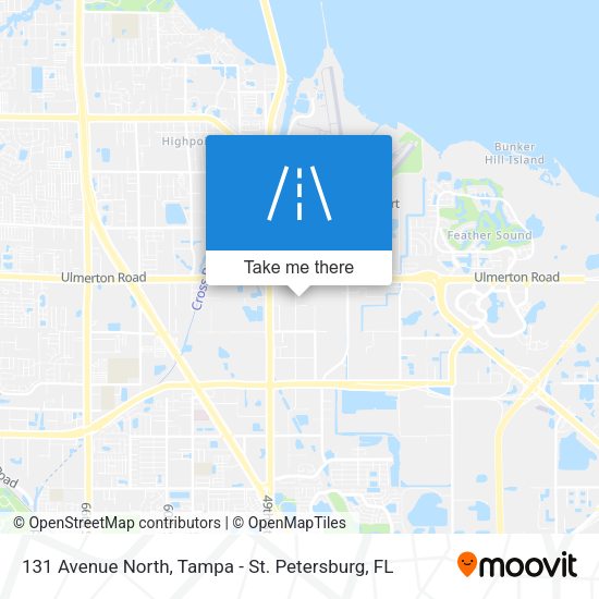 Mapa de 131 Avenue North