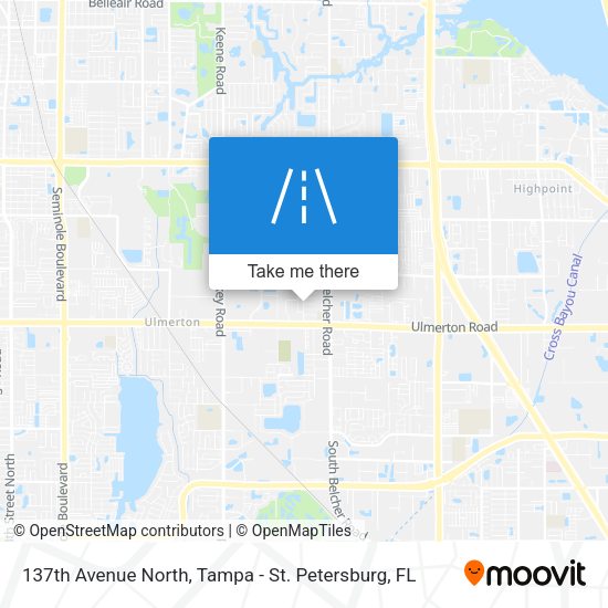 Mapa de 137th Avenue North