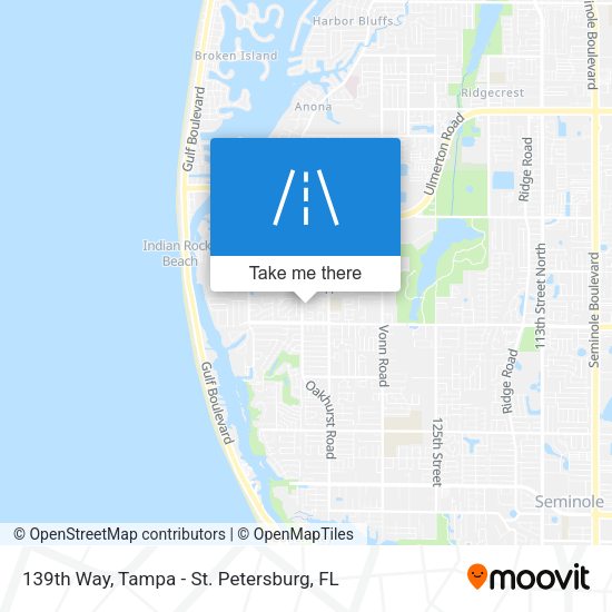 139th Way map