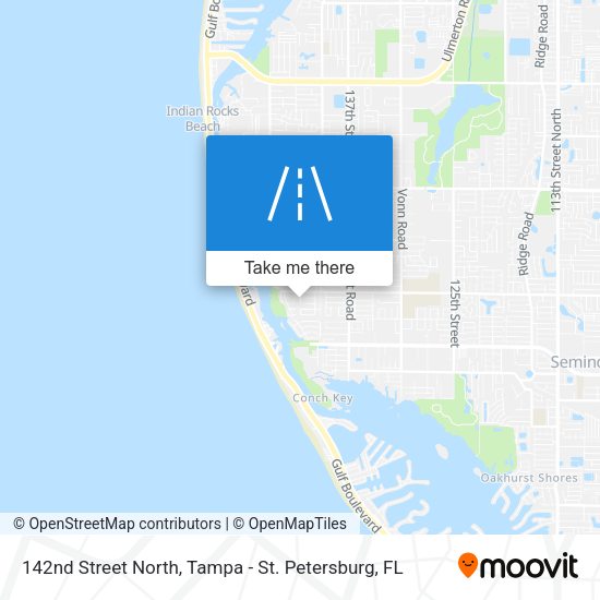 Mapa de 142nd Street North