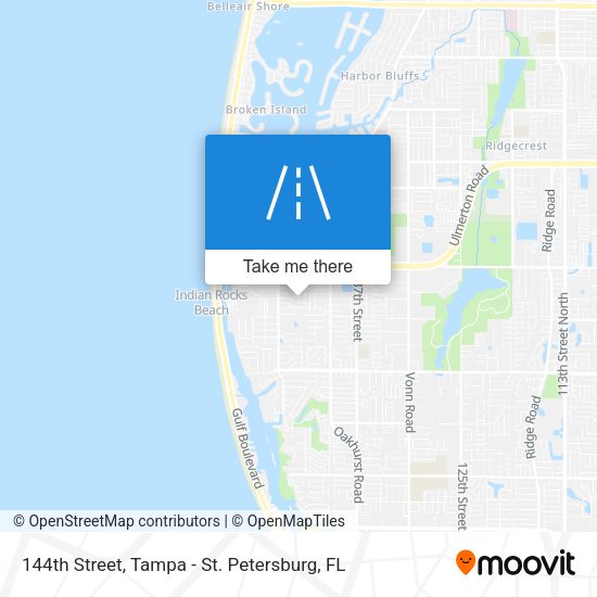 144th Street map