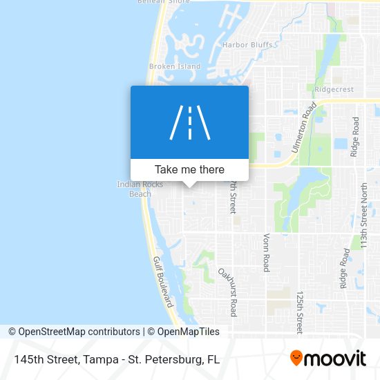 145th Street map