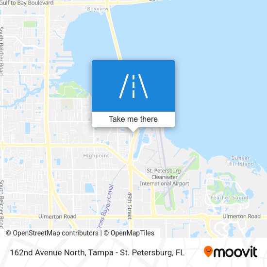 Mapa de 162nd Avenue North