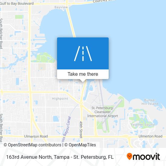 163rd Avenue North map