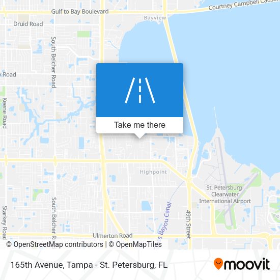 165th Avenue map