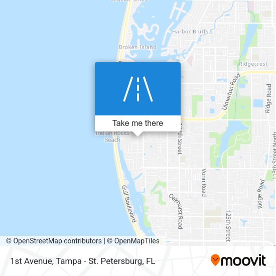1st Avenue map